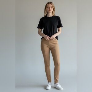 Elegant Tan Women's Pants